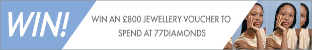 Win diamond jewellery worth £800 from 77Diamonds