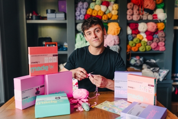 Tom Daley launches range of DIY crochet and embroidery kits