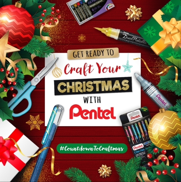 GET READY TO CRAFT YOUR CHRISTMAS WITH PENTEL